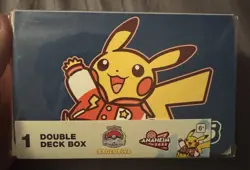 Pokemon TCG: World Championship Anaheim 2025 Double Deck Box Pikachu Exclusive - Image 1
