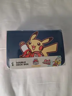 Pokemon TCG: World Championship Anaheim 2025 Pikachu Double Deck Box Varsity - Image 1