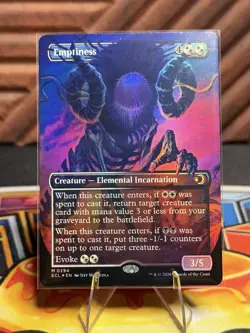 Emptiness (Borderless) Lorwyn Eclipsed Foil - Image 1