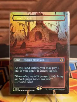 Blood Crypt (Borderless) Lorwyn Eclipsed Foil - Image 1