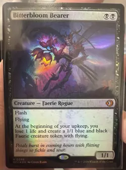 BITTERBLOOM BEARER 088 MTG MAGIC LOWRYN ECLIPSE!!! NEW!! PACK TO SLEEVE!!! - Image 1