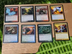 MTG Enchantment x8 Fists of the Demigod,Gift of the Deity,Edge of the Divinity - Image 1