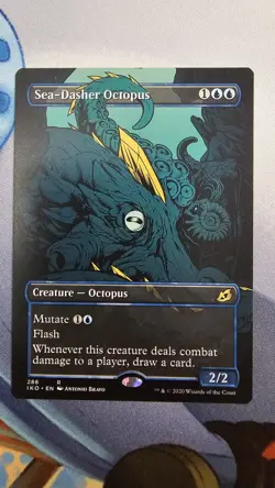 Sea-Dasher Octopus (Showcase) Ikoria: Lair of Behemoths Regular #286 - Image 1