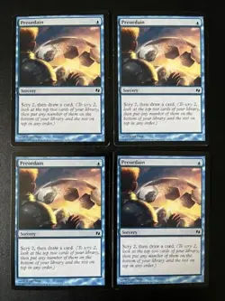 MTG- Preordain x4 - Duel Decks - Image 1