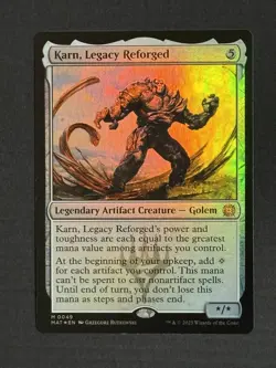 Magic The Gathering Karn, Legacy Reforged March Of The Machine Foil - Image 2