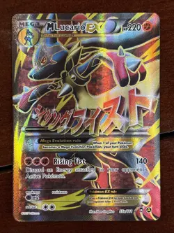 Pokemon Furious Fists M Lucario Ex 55a/111 Full Art Holo Alternate Art - Image 1