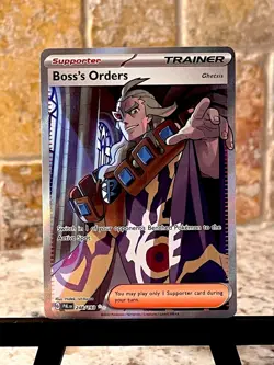 Pokemon TCG ~ Boss’s Order Ultra Rare FA Holo [SV02: Paldea Evolved 248/193] NIM - Image 1
