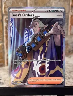 Pokemon TCG ~ Boss’s Order Ultra Rare FA Holo [SV02: Paldea Evolved 248/193] NIM - Image 2