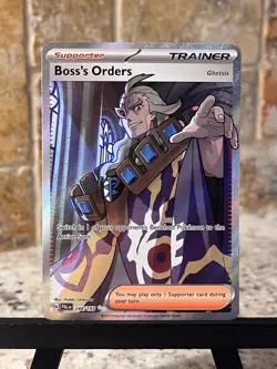 Pokemon TCG ~ Boss’s Order Ultra Rare FA Holo [SV02: Paldea Evolved 248/193] NIM - Image 5