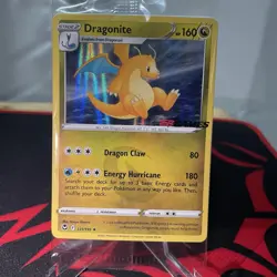 Dragonite Pokemon Silver Tempest 131/195 EBGames Stamped - Image 1