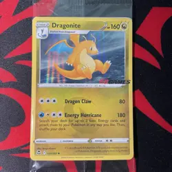Dragonite Pokemon Silver Tempest 131/195 EBGames Stamped - Image 2