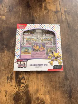 Pokemon TCG: Scarlet & Violet-151 Alakazam EX Collection Booster Box 820650855269 - Image 1