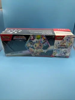 Pokemon TCG: Prismatic Evolutions 2-Pack Surprise Box & Booster Bundle - Image 1
