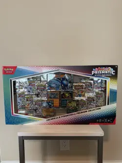 LOT OF 6 Pokemon Prismatic Evolutions Sam’s Club Lucario Ex Collection Boxes - Image 1