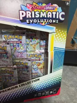 Pokemon TCG: Prismatic Evo Lucario Tyranitar Ex Premium Collection Sealed Box - Image 2