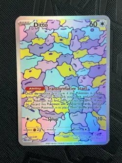 Pokemon Non-TCG Ditto Fanart Holo (English) - NM - Image 3