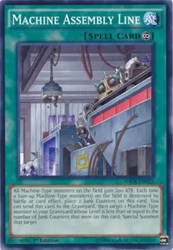 1x (NM) Machine Assembly Line - SDGR-EN023 - Common - 1st Edition YuGiOh - Image 1