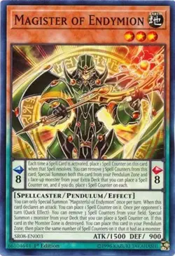1x (LP) Magister of Endymion - SR08-EN003 - Common - 1st Edition YuGiOh - Image 1