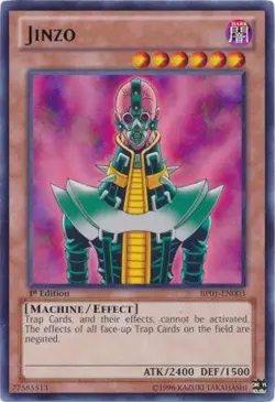 1x (LP) Jinzo - BP01-EN003 - Rare - 1st Edition YuGiOh - Image 1