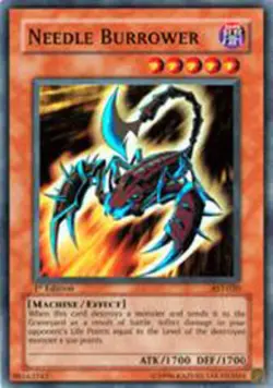 1x (HP) Needle Burrower - AST-020 - Super Rare - Unlimited Edition YuGiOh - Image 1