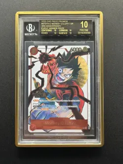 2025 One Piece Monkey D Luffy 3rd Anniversary Winner Prize BGS 10 BLACK LABEL - Image 2