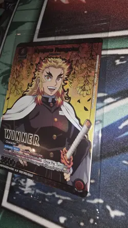 SEALED Kyojuro Rengoku WINNER Promo UEPR/KMY-1-089 Union Arena Demon Slayer - Image 4