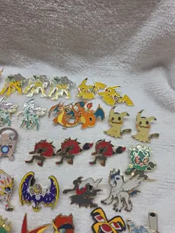 Pokemon Collectors Pins Huge Lot Of 53, Some Are Doubles! - Image 3