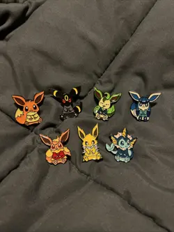 Pokemon Collector Pins Lot - Image 1