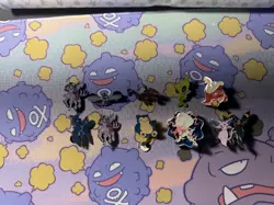 Official Pokemon Collector Pins Lot Of 10 - Image 1