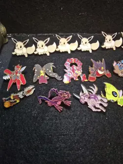 pokemon official pins Lot Of 19 Pins Free Shipping Next Day - Image 3