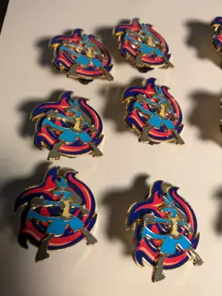 Lucario VSTAR Pin Lot of 14 Official Pokemon Collector's Pins 2022 - Image 2