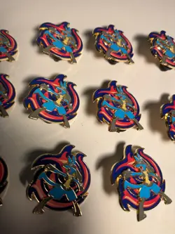 Lucario VSTAR Pin Lot of 14 Official Pokemon Collector's Pins 2022 - Image 3