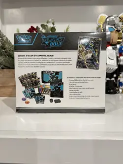 Factory Sealed New POKEMON TCG S&V Black Bolt ETB ELITE TRAINER BOX - Image 2