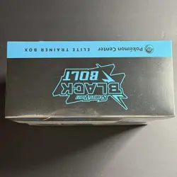 Pokemon TCG Black Bolt Pokemon Center Elite Trainer Box ETB Factory Sealed - Image 4
