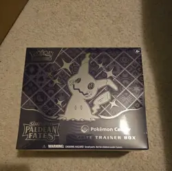 🔥Paldean Fates Pokemon Center Elite Trainer Box ETB Pokemon TCG🔥New & Sealed🔥 - Image 1