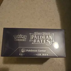 🔥Paldean Fates Pokemon Center Elite Trainer Box ETB Pokemon TCG🔥New & Sealed🔥 - Image 3