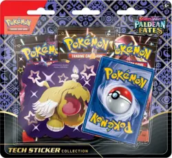 Pokemon - TCG - Scarlet & Violet 4.5 Paldean Fates Tech Sticker Blister - Image 3