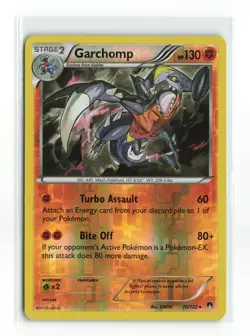 GARCHOMP 70/122 REVERSE HOLO BREAKPOINT POKEMON TCG LP - Image 1