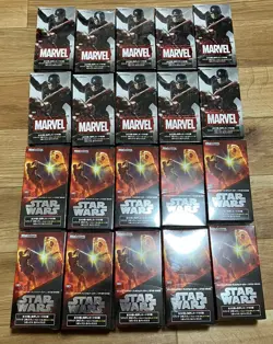 10 each Weiss Schwarz Japanese Marvel/Star Wars Premium Booster Box - Image 1
