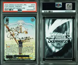 PSA 10 Weiss Schwarz Frieren Beyond Journey's End SFN/S108-074SSP SSP Signed - Image 5