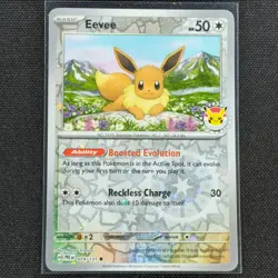 Eevee - 074/131 - Reverse Cosmos Holo - Pokemon Day 2025 - Pokemon Card - NM/M - Image 1