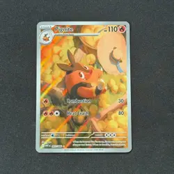 Pignite 97/86 Illustration Rare SV: White Flare NM/M Pokemon TCG - Image 1