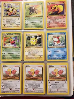 20/64 1st Edition & 17/64 Unlimited Italian Jungle Set Pokemon Cards - Image 1