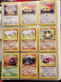 20/64 1st Edition & 17/64 Unlimited Italian Jungle Set Pokemon Cards - Image 3