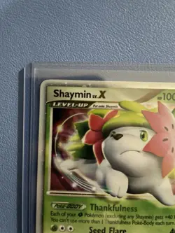 Shaymin lv. X 126/127 Rare Holo Platinum Set Pokemon Card LP - Image 2