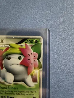 Shaymin lv. X 126/127 Rare Holo Platinum Set Pokemon Card LP - Image 3
