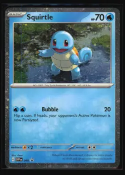 Squirtle - (Cosmos Holo) Promo SV: Scarlet & Violet Promo Cards 048 NM - Image 1