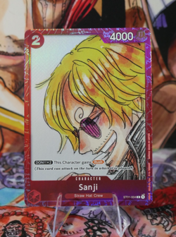 Sanji (Premium Card Collection -ONE PIECE FILM RED Edition-) ST01-004 PROMO - Image 1