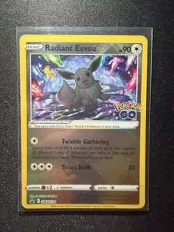Pokemon TCG Radiant Eevee SWSH230 Holo Promo Card Sword & Shield - Image 1