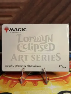 Chronicle Of Victory Lorwyn Eclipsed Gold Stamped Signature Art Card - Image 2